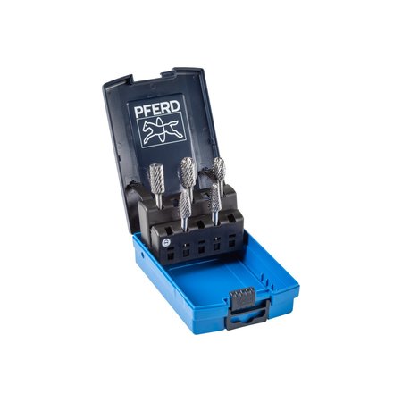 PFERD TC Bur Set 5 Piece OMNI cut - 1/4" Shank 28037